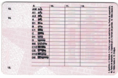 [CANJE] CANJE PERMISO DE CONDUCIR 